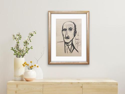 Gravure Bernard Buffet, Antiek en Kunst, Kunst | Etsen en Gravures, Verzenden