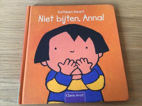 Kathleen Amant - Niet bijten, Anna! - goede staat, Boeken, Kinderboeken | Baby's en Peuters, Gelezen, Ophalen