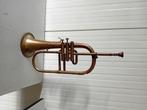 Koperen trompet, Muziek en Instrumenten, Blaasinstrumenten | Trompetten, Gebruikt, Ophalen of Verzenden