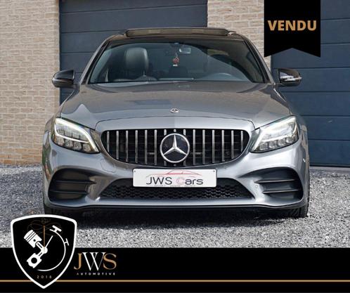 M-B C220 D AUTOMAT - PACK AMG - PANO ** VENDU **, Autos, Mercedes-Benz, Entreprise, Achat, Classe C, ABS, Caméra de recul, Airbags