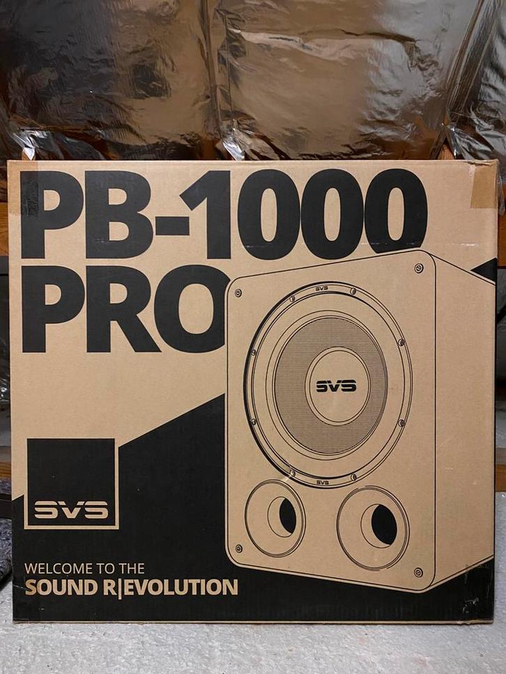 SVS PB-1000 PRO Subwoofer NIEUW ONGEOPEND, Audio, Tv en Foto, Luidsprekerboxen, Nieuw, Subwoofer, 120 watt of meer, Overige merken