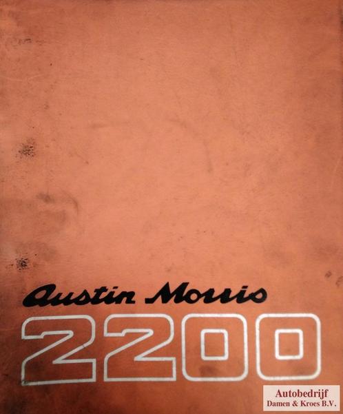 Handboek Austin Morris 2200 Wolseley six AKD7991, Auto diversen, Handleidingen en Instructieboekjes, Ophalen of Verzenden