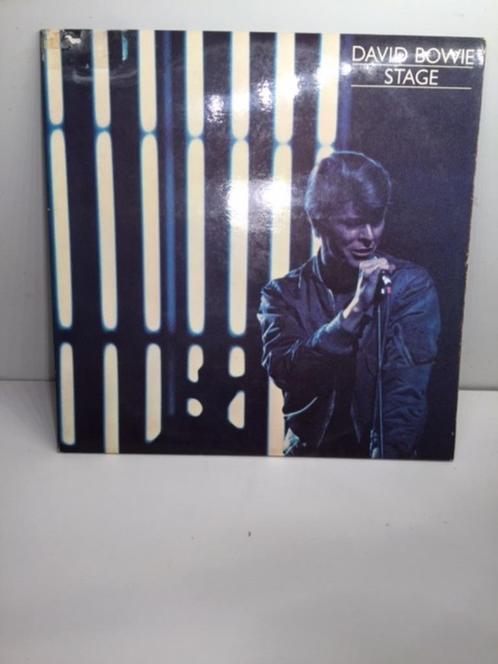 LP - David Bowie - Stage ( 2 x LP Gatefold Vinyl ), Cd's en Dvd's, Vinyl | Rock, Zo goed als nieuw, Poprock, 12 inch, Ophalen of Verzenden