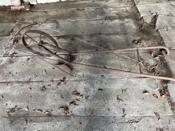 Antiek/Oud tuingereedschap om prei aan te aarden, Tuin en Terras, Ophalen, Gebruikt