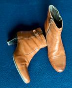 Lederen enkellaarsjes, Kleding | Dames, Schoenen, Bruin, Lage of Enkellaarzen, Ophalen of Verzenden, Gedragen