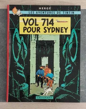 Tintin " Vol 714 pour Sydney - B 37 - Hergé, Livres, Enlèvement ou Envoi, Une BD, Comme neuf, Hergé.