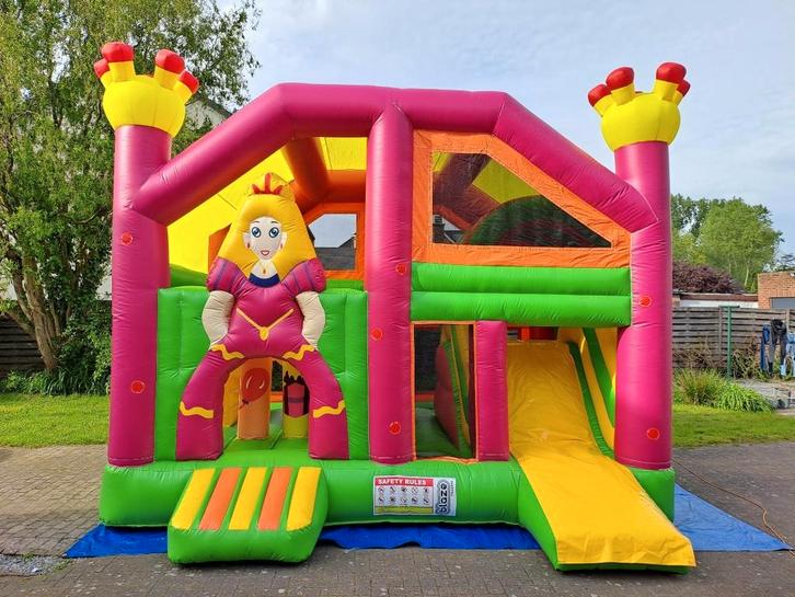 Springkasteel Prinses te huur - Weekendprijs, Hobby & Loisirs créatifs, Articles de fête | Location, Comme neuf, Enlèvement ou Envoi