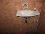 lavabo de toilette 50x24 beige;; évier à main, Comme neuf, Toilettes, Enlèvement