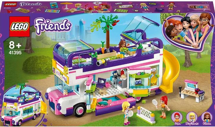 Lego 41395 Vriendschapsbus, Kinderen en Baby's, Speelgoed | Duplo en Lego, Zo goed als nieuw, Lego, Ophalen