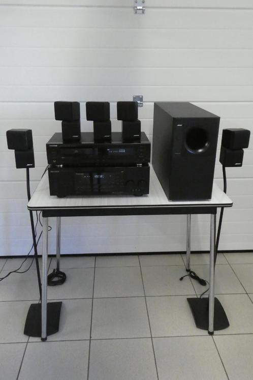 Bose Acoustimass 10, Tuner versterker, CD - Kenwood, Audio, Tv en Foto, Luidsprekerboxen, Gebruikt, Subwoofer, Bose, Ophalen