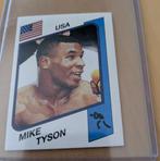 Panini MIKE TYSON boks kampioen ROOKIE  sticker anno 1986, Verzenden, Nieuw, Sticker