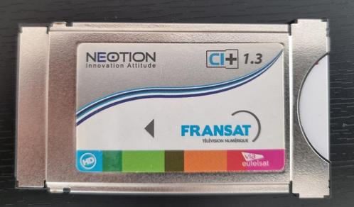 Fransat-module met kaart, Audio, Tv en Foto, Schotelantennes, Zo goed als nieuw, (Schotel)antenne-accessoires, Overige merken