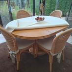 Tafel en 4 stoelen eventueel met kast, Huis en Inrichting, Ophalen