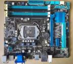 Asus B75M-PLUS Moederbord met LGA 1155, Ophalen of Verzenden, Gebruikt