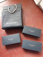 Bulgari VIDE brillenkokers x 3, Zwart, Nieuw, Bril, Ophalen