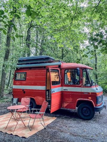 À LOUER - Autobus de pompiers Mercedes robuste et camping-ca disponible aux enchères