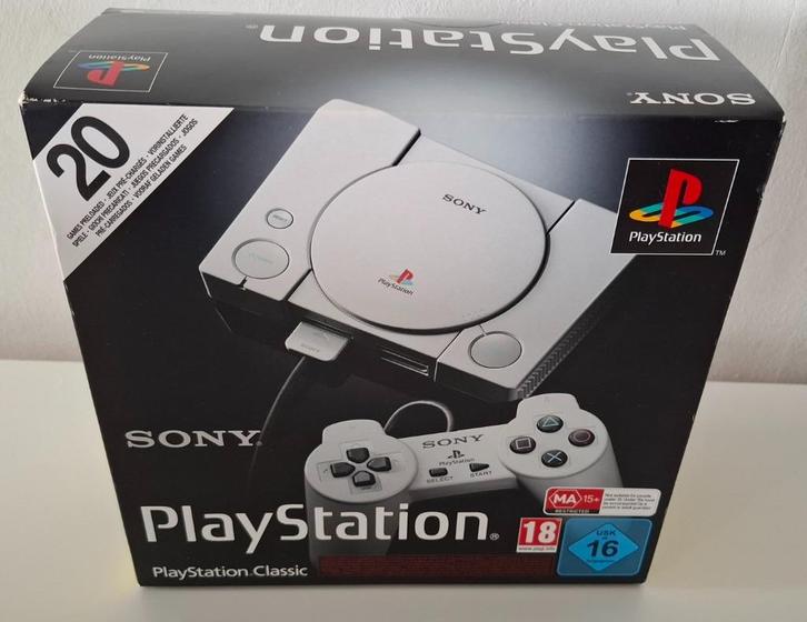 PlayStation Classic (Mini), nieuw & sealed, Games en Spelcomputers, Spelcomputers | Sony PlayStation 1, Nieuw, Met 1 controller