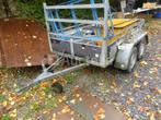 Aluminium dubbelassige aanhangwagen 500 kg, Auto diversen, Aanhangers en Bagagewagens