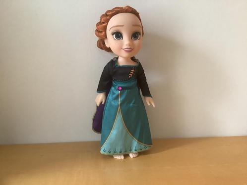 Disney Frozen Anna 35 cm, Collections, Disney, Comme neuf, Autres personnages, Enlèvement ou Envoi