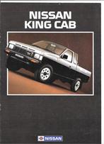 NISSAN KING CAB,  1988, Boeken, Auto's | Folders en Tijdschriften, Ophalen of Verzenden, Zo goed als nieuw, Nissan
