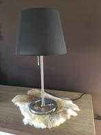Tafellamp in inox, Huis en Inrichting, Lampen | Tafellampen, Zo goed als nieuw, Ophalen