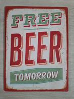 Bier reclame bord, Ophalen