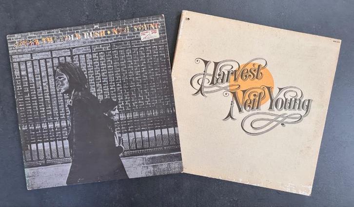 NEIL YOUNG - After the goldrush & Harvest ( 2 LPs ), Cd's en Dvd's, Vinyl | Rock, Gebruikt, Singer-songwriter, 12 inch, Verzenden