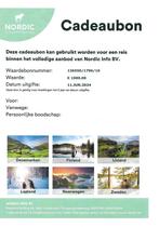 Nordic reizen cadeaubon, Tickets en Kaartjes, Cadeaubon