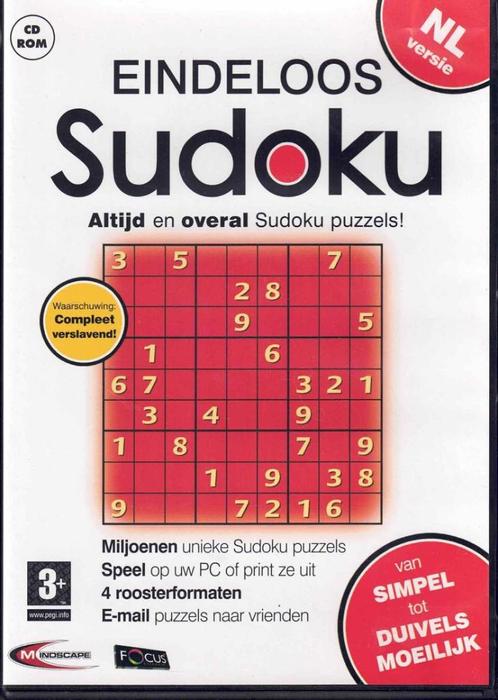 Eindeloos Sudoku : Van simpel tot duivels moeilijk  -  NIEUW, Games en Spelcomputers, Games | Pc, Nieuw, Puzzel en Educatief, Vanaf 3 jaar