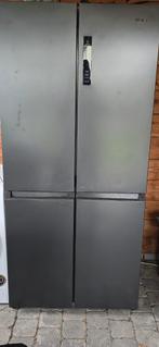 IJskast Haier Amerikaans model met diepvries, Gris, Comme neuf, 50 à 100 cm, 50 à 75 cm