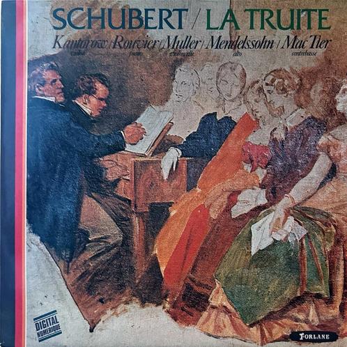Schubert — La Trout — Kwintet voor piano en strijkers, Cd's en Dvd's, Vinyl | Klassiek, Gebruikt, Classicisme, Kamermuziek, 12 inch
