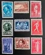 België: OBP 728/36 ** Culturele werken 1946., Postzegels en Munten, Postzegels | Europa | België, Ophalen of Verzenden, Orginele gom