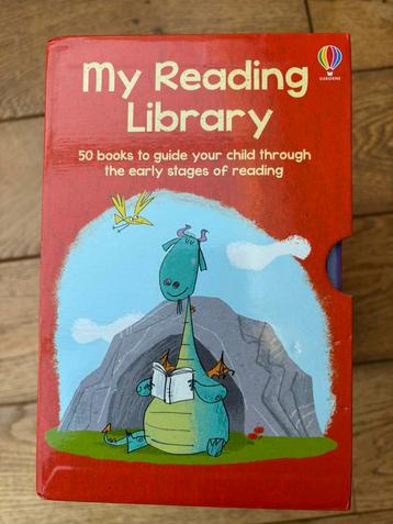 My reading library 50 books Usborne beschikbaar voor biedingen