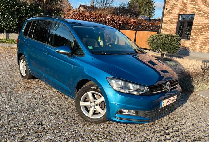 Volkswagen Touran 1,6 TDI Highline Bleumotion (model 2016 ), Auto's, Volkswagen, Particulier, Touran, ABS, Adaptieve lichten, Adaptive Cruise Control