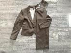 Jurk en blazer H&M 40/42, Kleding | Dames, Jurken, Maat 38/40 (M), H&M, Bruin, Ophalen of Verzenden