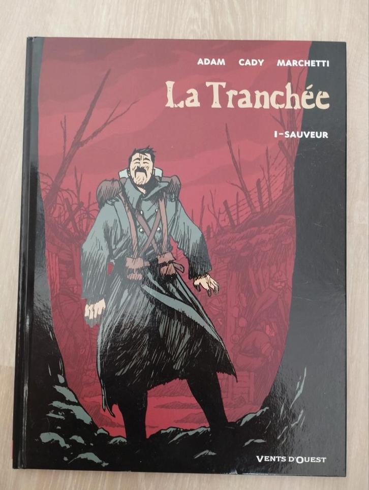 BD Tome 1 La tranchée (EO) de Cady & Marchetti, Boeken, Stripverhalen, Zo goed als nieuw, Ophalen of Verzenden