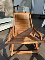 Chaises de jardin en teck, Ophalen, Zo goed als nieuw, Teakhout, Inklapbaar