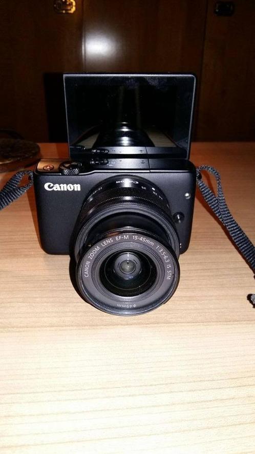 Canon EOS M10 + lens 18-45 mm & 55-200 mm, Audio, Tv en Foto, Fotocamera's Digitaal, Zo goed als nieuw, Compact, Canon, Ophalen