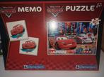 Disney: 'Cars' Memory Spel + Puzzel (60 Stukken), Kinderen en Baby's, Speelgoed | Kinderpuzzels, Ophalen, Zo goed als nieuw