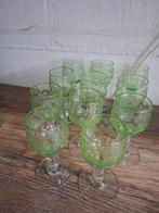 uranium glazen vsl kristal, Antiek en Kunst, Ophalen