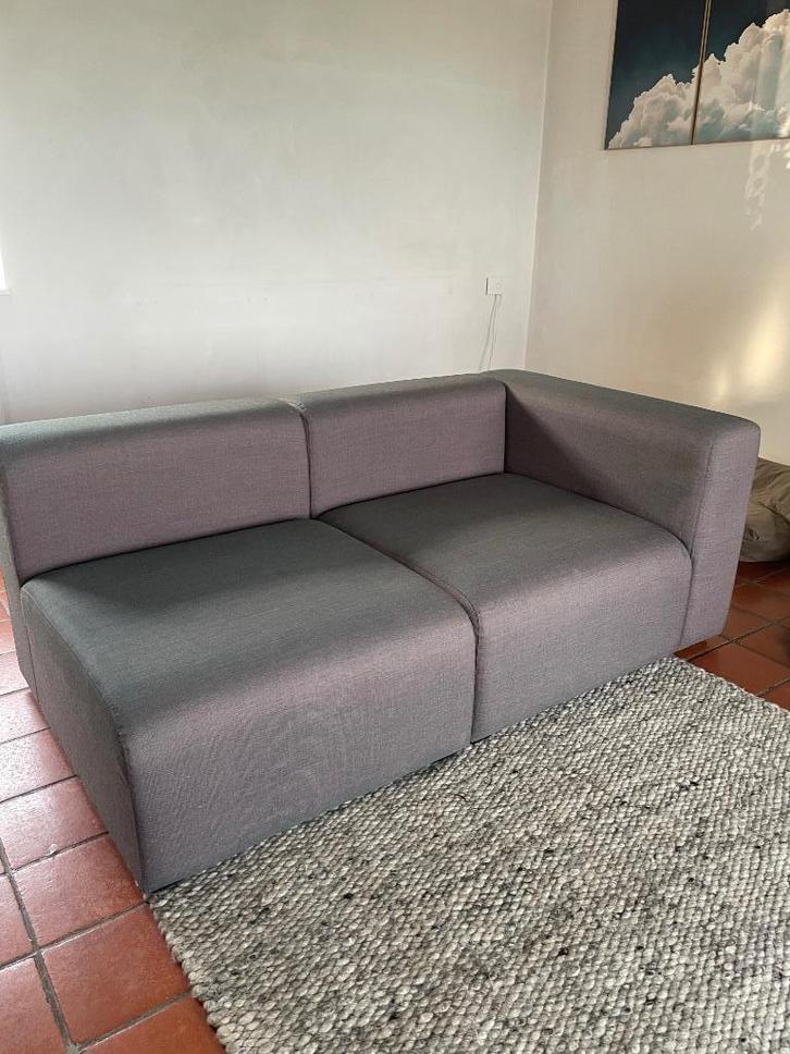 Hay Mags Sofa - 2 modules, Huis en Inrichting, Zetels | Zetels, Gebruikt, Hoekbank, Tweepersoons, 150 tot 200 cm, Minder dan 75 cm