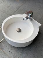 Wasbak 50 cm met kraan, Huis en Inrichting, Badkamer | Badkamermeubels, Ophalen, Gebruikt, Overige typen, 50 tot 100 cm