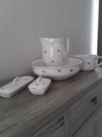 Waskom met kan en zeepbakje, Antiek en Kunst, Ophalen