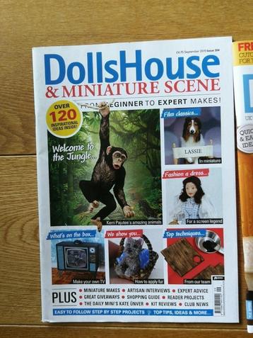 14 doll's house magazines - ook apart beschikbaar voor biedingen
