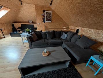 Salontafel, dressoir, tafel 2m, Muurschappen  beschikbaar voor biedingen