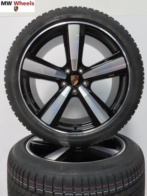 Originele Porsche Cayenne coupe 22 inch velgen winterbanden, Auto-onderdelen, Banden en Velgen, Banden en Velgen, Winterbanden