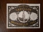 Tag: Br Cantillon 1984 Bruocsella, Verzamelen, Biermerken, Verzenden, Zo goed als nieuw, Overige typen, Overige merken