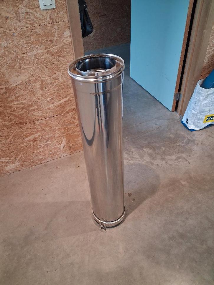 buse inox double paroi, Maison & Meubles, Cheminées, Neuf, Enlèvement