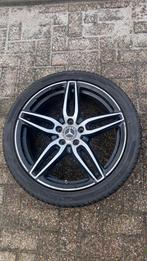 AMG Velgen 19inch Orgineel met winter banden., Autos : Pièces & Accessoires, Pneus & Jantes, Enlèvement, Pneus hiver, Jante(s)