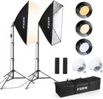 FGen Softbox Set voor fotostudio SNELLE GRATIS LEVERING, Verzenden, Nieuw, Complete fotostudio